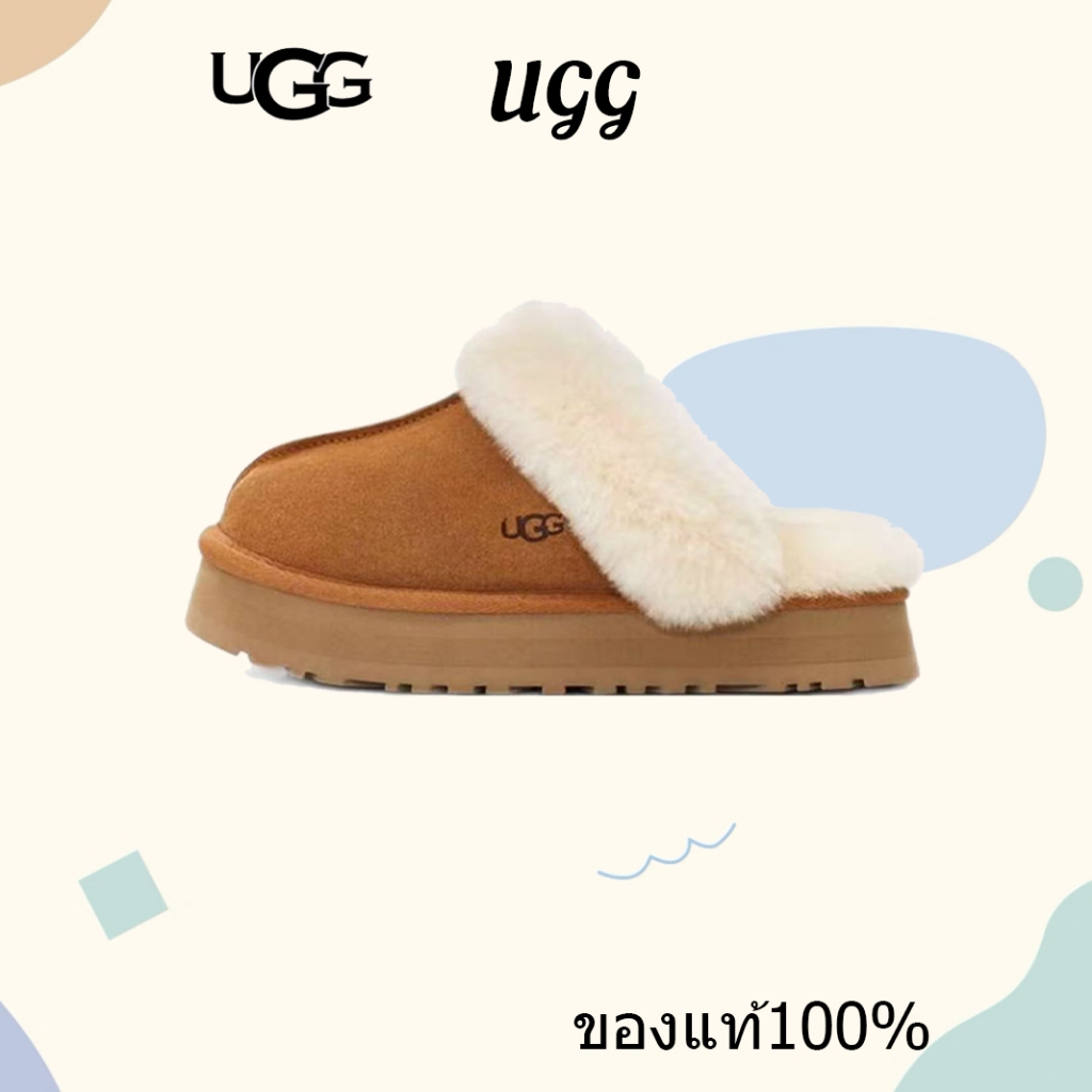 ของแท้ 100% UGG 1122550-CHE รองเท้าขนอุ่น รองเท้าฤดูหนาว