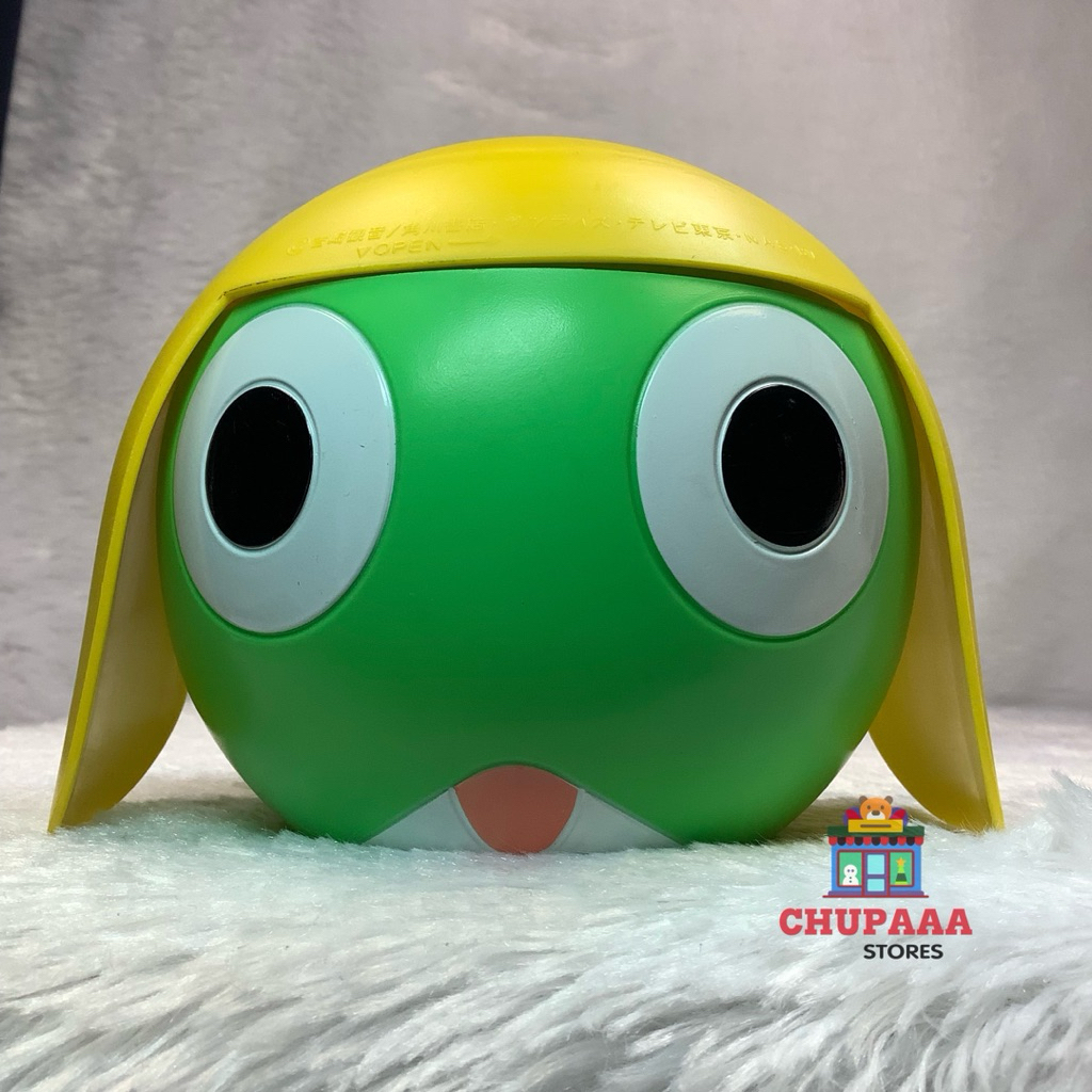 Keroro Gunso Keroro Figure | เคโรโระ ขบวนการอ๊บอ๊บป่วนโลก กระปุกเก็บของได้เคโรโระ แบรนด์ Nestle งานเ