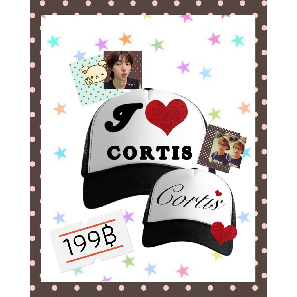หมวก Cortis 🧢 ^ พร้อมส่ง ^ (มี2ลาย) ♥️