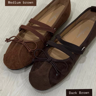 Gordinary Abbey คัทชูหนังกลับ Size 35-41 (968-3)