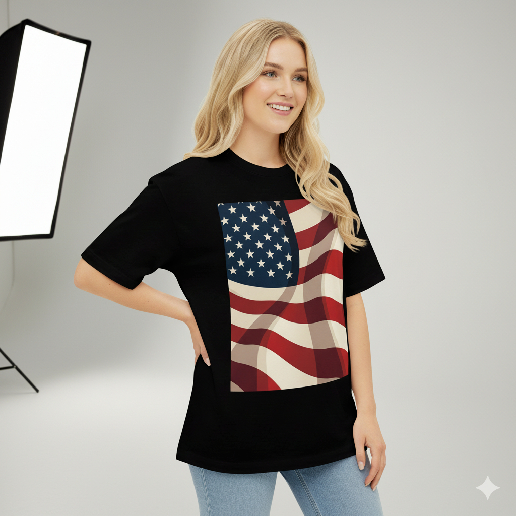 🇺🇸 Patriotic Pride: American Flag T-Shirt