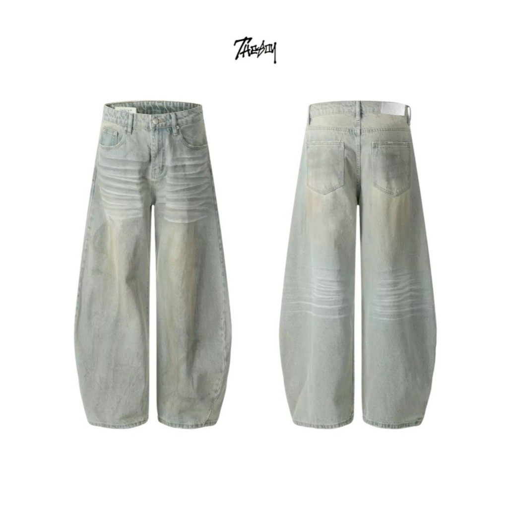 THEBOY-MORIA BALLOON JEANS กางเกงยีนส์ทรงบอลลูน