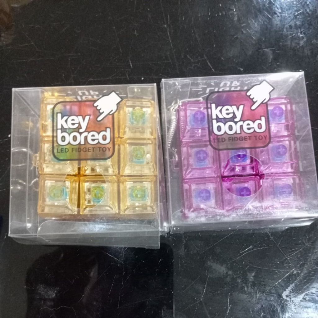 คีย์บอร์ด มีไฟ มีเสียง asmr พวงกุญแจ keyboard