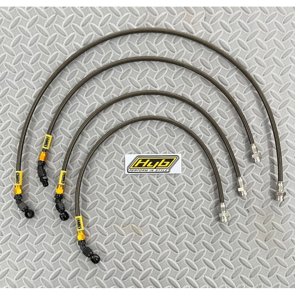 สายเบรค xmax300 ทั้งคัน ( HYB แท้ )