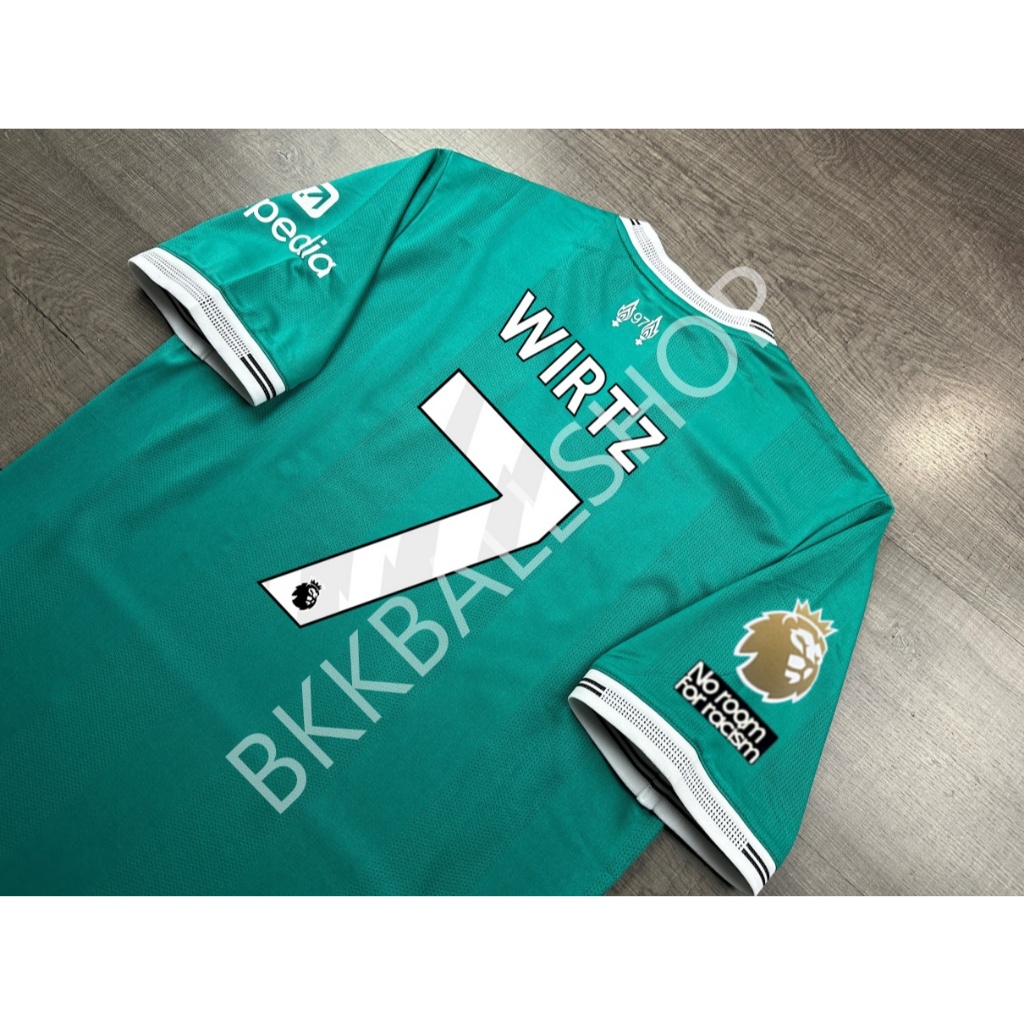[Player] - เสื้อฟุตบอล Liver Third เยือน3 2025/26 EPL 7 WIRTZ 8 SZOBOSZLAI 9 ISAK 10 MAC ALLISER 11 