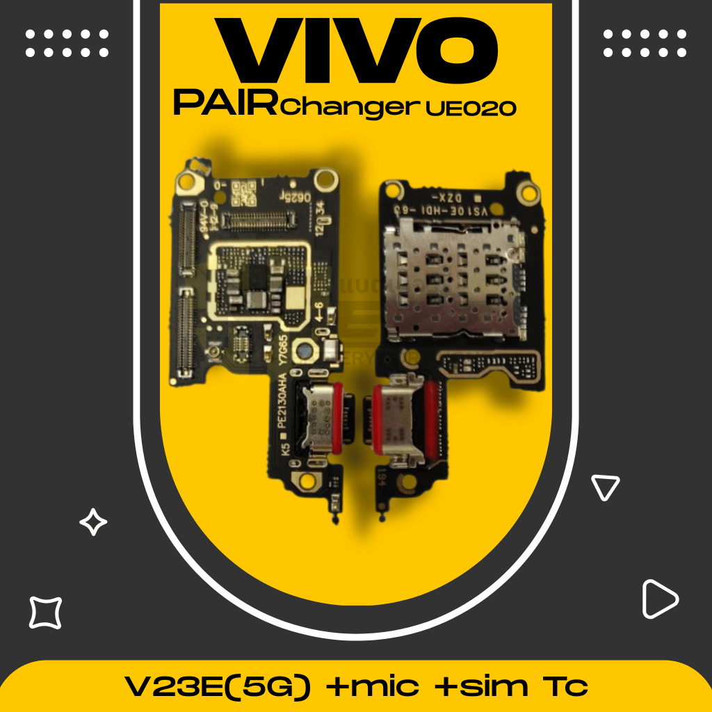 Pair Charge เเพรชาร์ต สำหรับ วีโว้ VIVO  V23E(5G) (+mic+sim)Tc