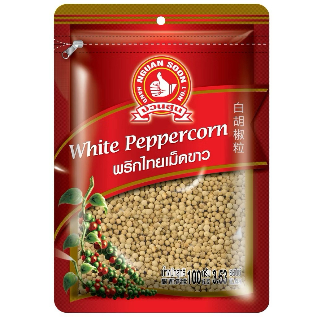 พริกไทยขาวป่น – พริกไทยเม็ดขาว ตรามือที่1 (Ground white pepper) ขนาด 100 กรัม ราคา ถูกที่สุด ดีลบีเคเค แกลเลอรีภาพที่ 5