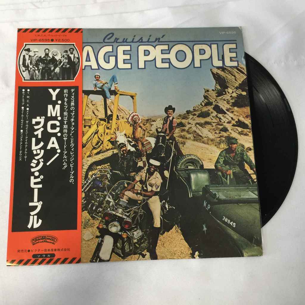 Cruisin - Village People LP ขนาด 12 นิ้ว  K29