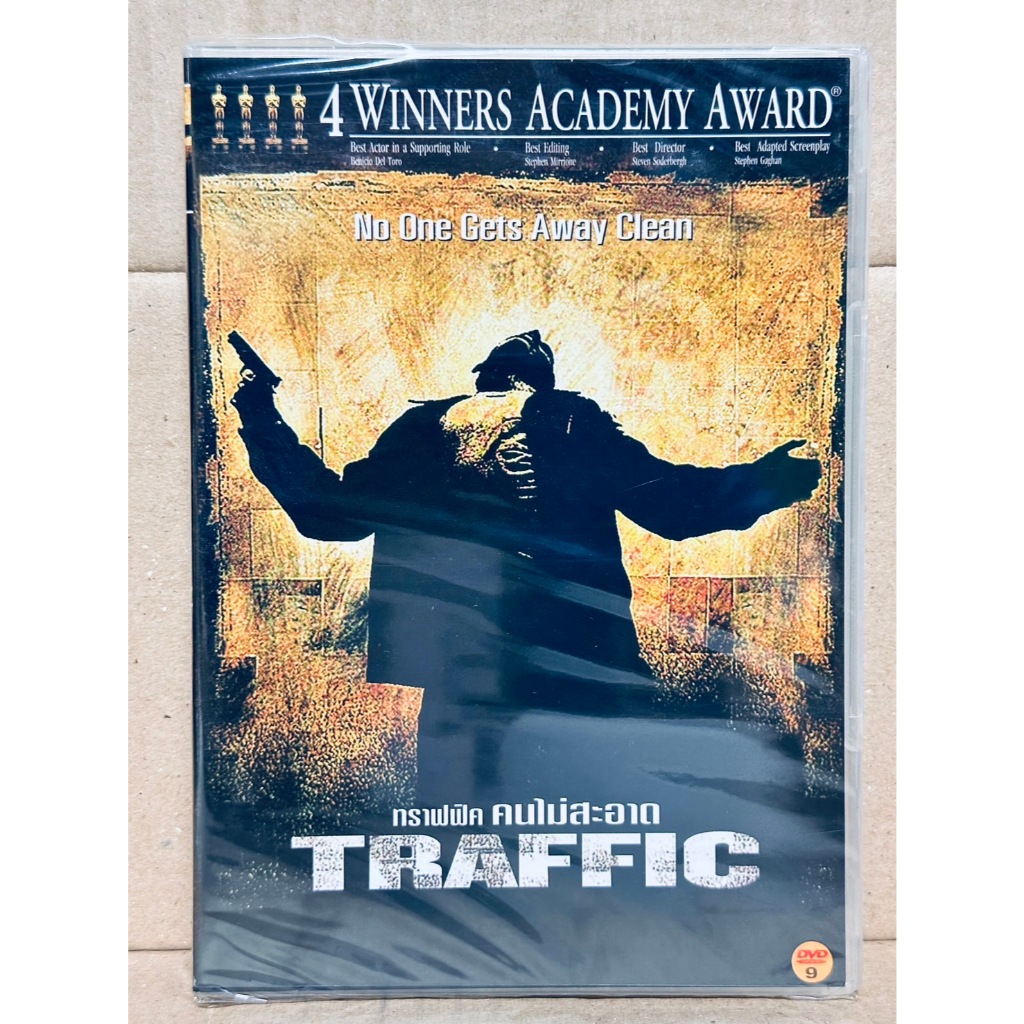 DVD : Traffic (2000) ทราฟฟิค คนไม่สะอาด " Benicio Del Toro, Michael Douglas, Catherine Zeta-Jones "