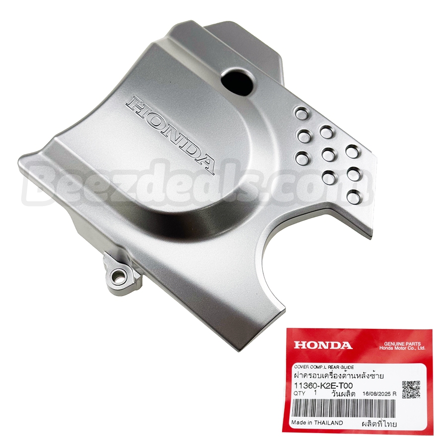 ฝาครอบเครื่องด้านซ้ายชิ้นหลัง 11360-K2E-T00 ฝาครอบสเตอร์ (สินค้าแท้จากศูนย์) Honda CT125 ตัวเก่า เจน 1