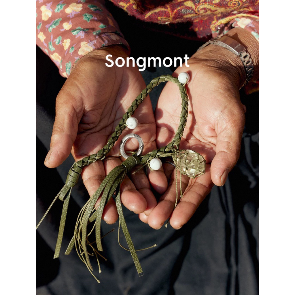 (พร้อมส่งจากไทย🇹🇭Songmont Charm) Tranquil Crystal เครื่องรางหินคริสตัลแห่งความผ่อนคลาย