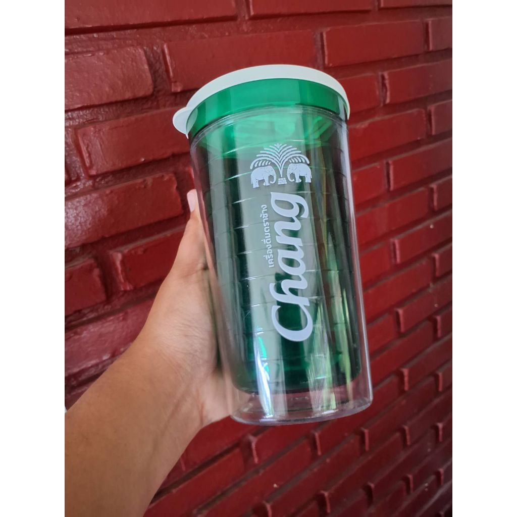 แก้วดับเบิ้ลวอล2ชั้น ช้าง ขนาด700ml