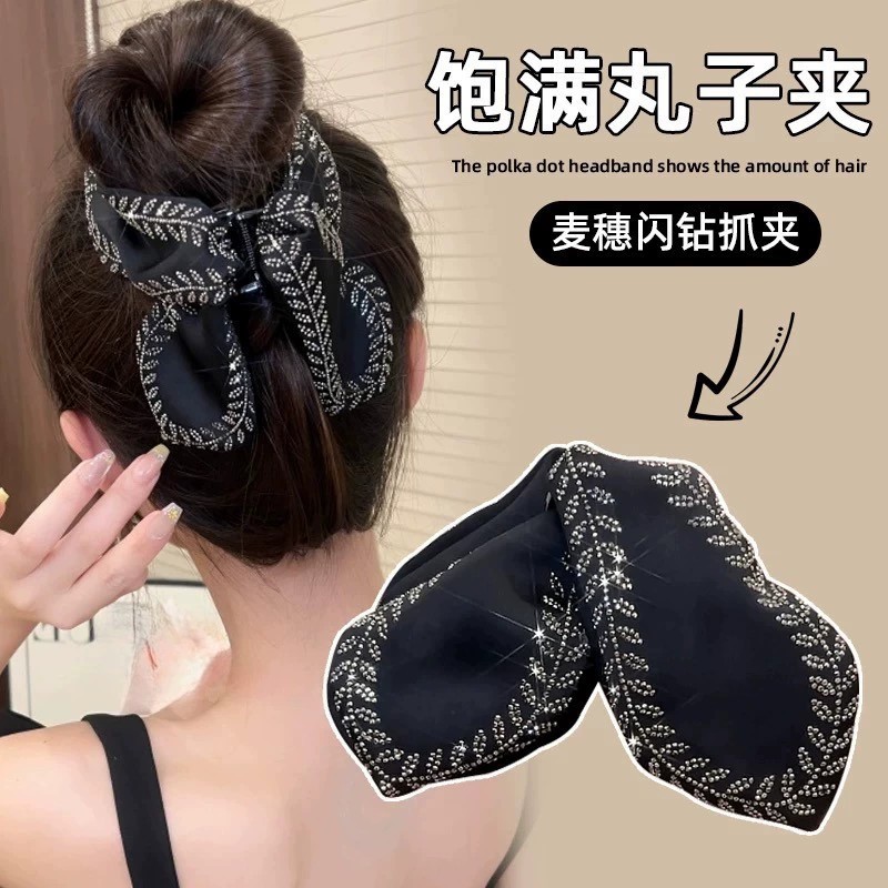 (มีส่งด่วน)  กิ๊ฟติดผมลายใบไม้รูป สไตล์เกาหลี กิ๊บติดผมคุณภาพสูง กิ๊บติดผมผ้าคาดศีรษะ เครื่องประดับผม - รูปที่ 3