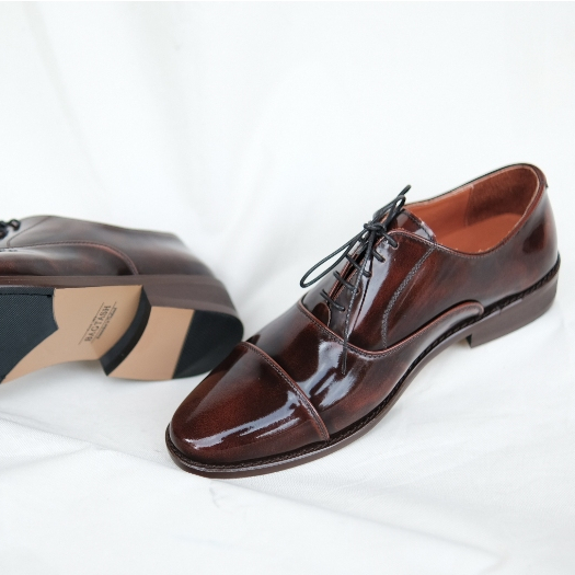 captoe oxford burgundy