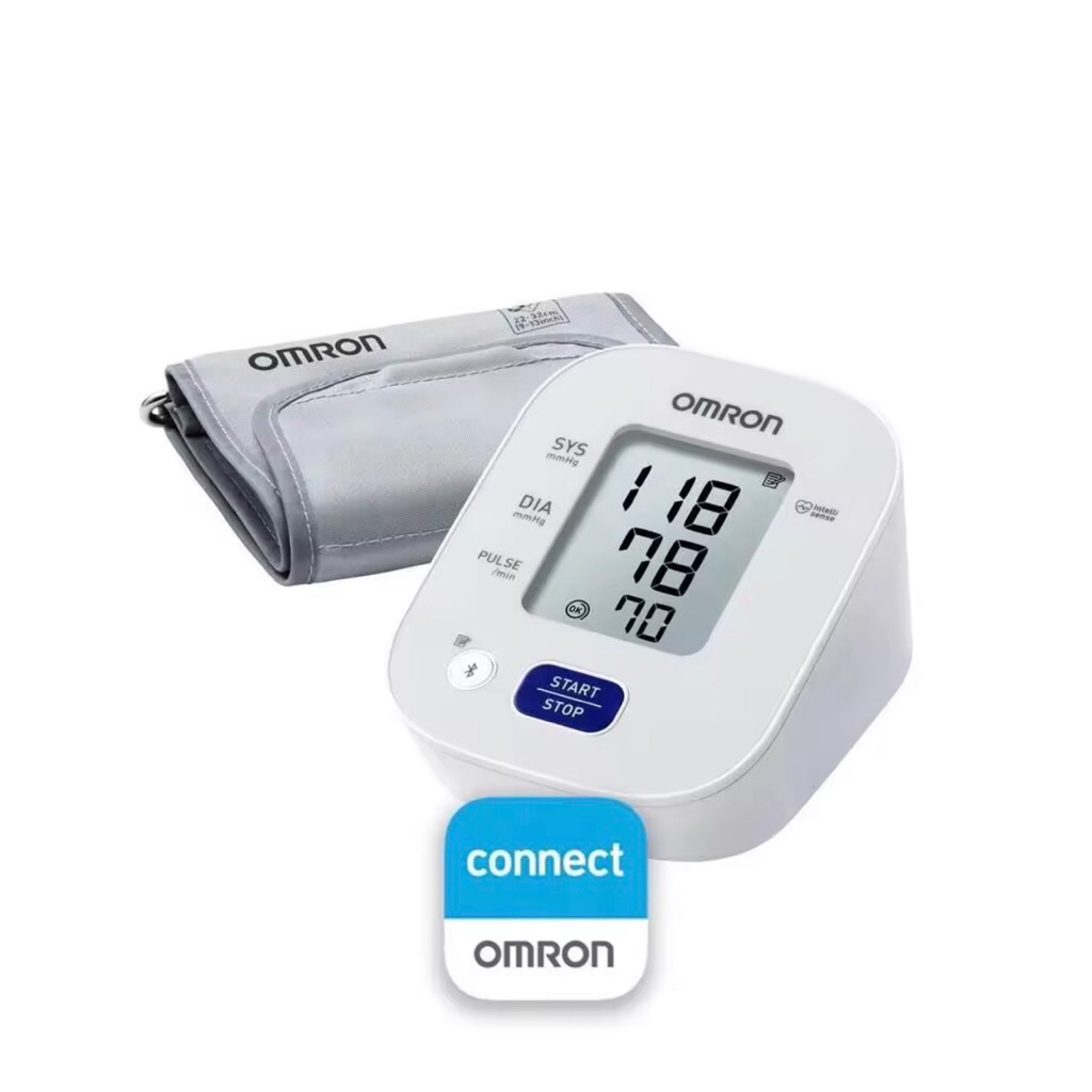 Omron เครื่องวัดความดันโลหิต รุ่น HEM-7142T2 ของแท้รับประกันศูนย์ 3+3 ปี (แถมฟรี Adapter)