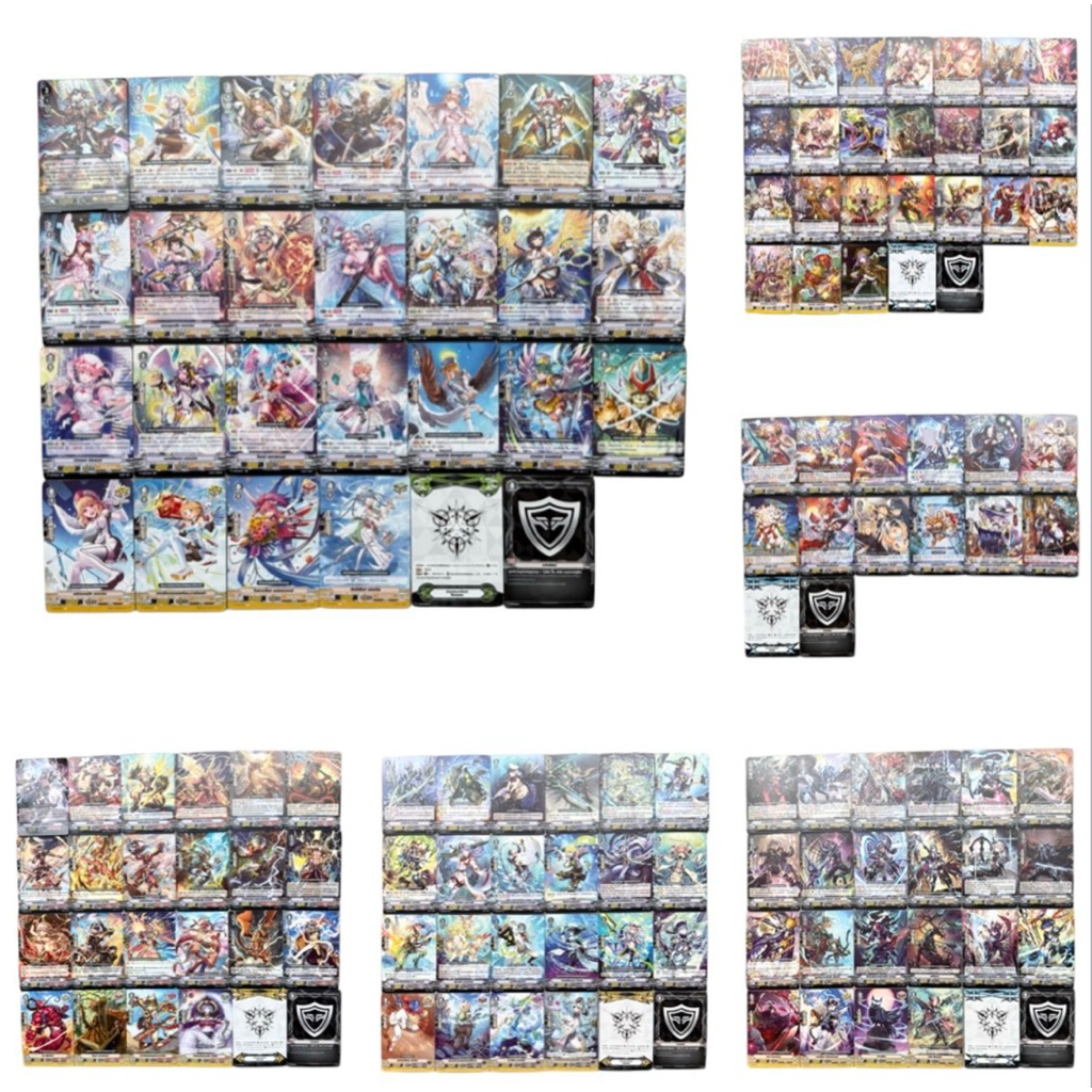 แวนการ์ด ชุดแยกแคลน : V-EB12 ชาโดว์ พาลาดิน / นารุคามิ / อควอฟอร์ซ :V-EB13 เจเนซิส / แองเจิล ฟิทเธอร