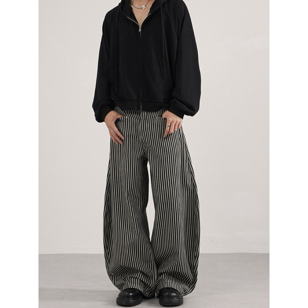 กางเกงยีนส์ทรงกระบอก retroline pants