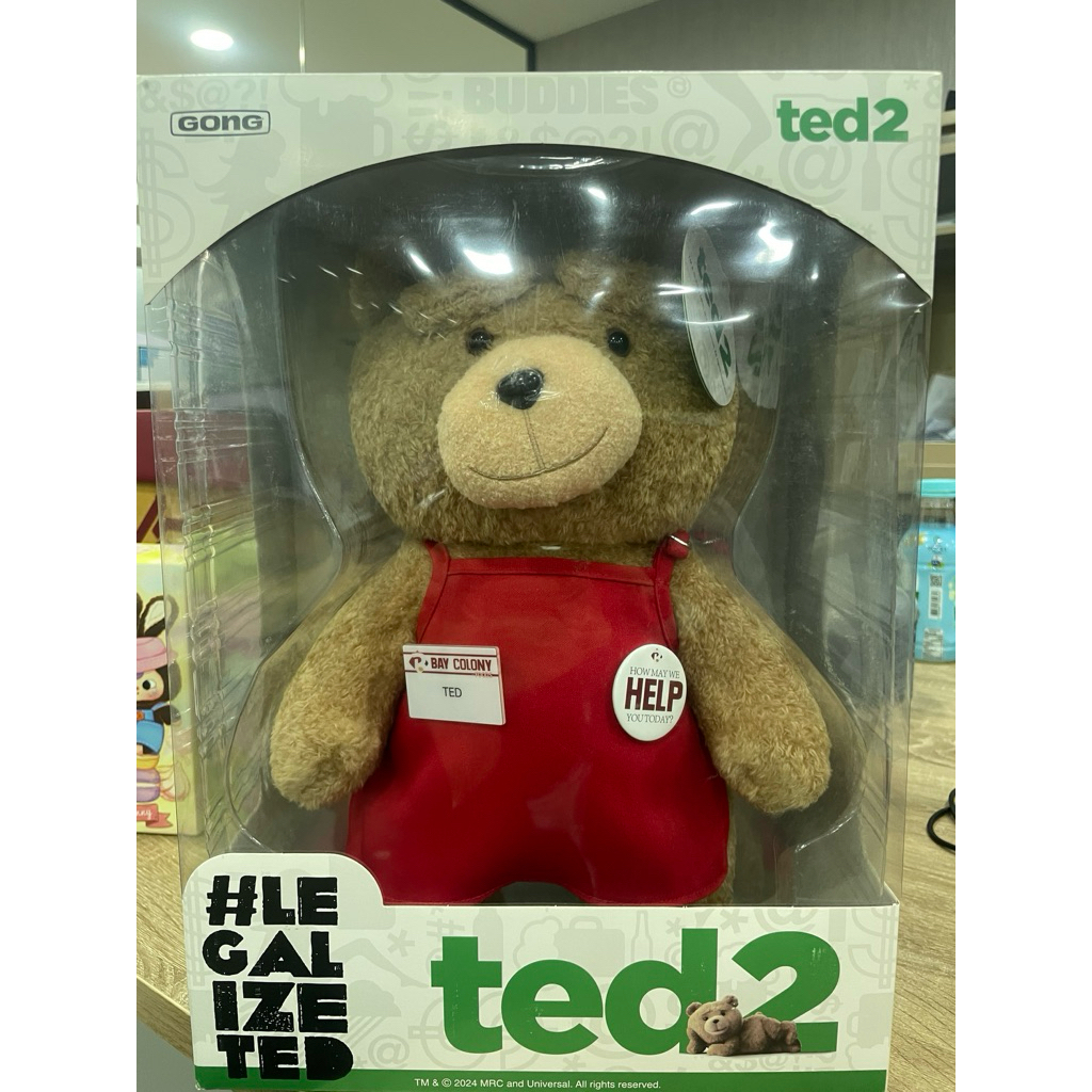 (พร้อมส่ง) Ted2 Ted  Bear ของใหม่ ไม่เคยแกะ แท้ 💯