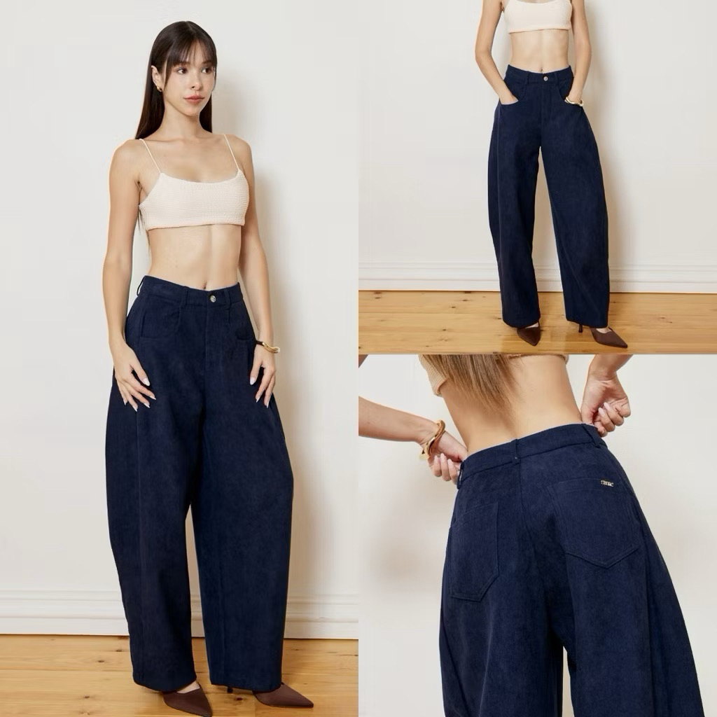 ✨ส่งต่อ✨ Barrel lookfuuk pants 🏷️Swana XS