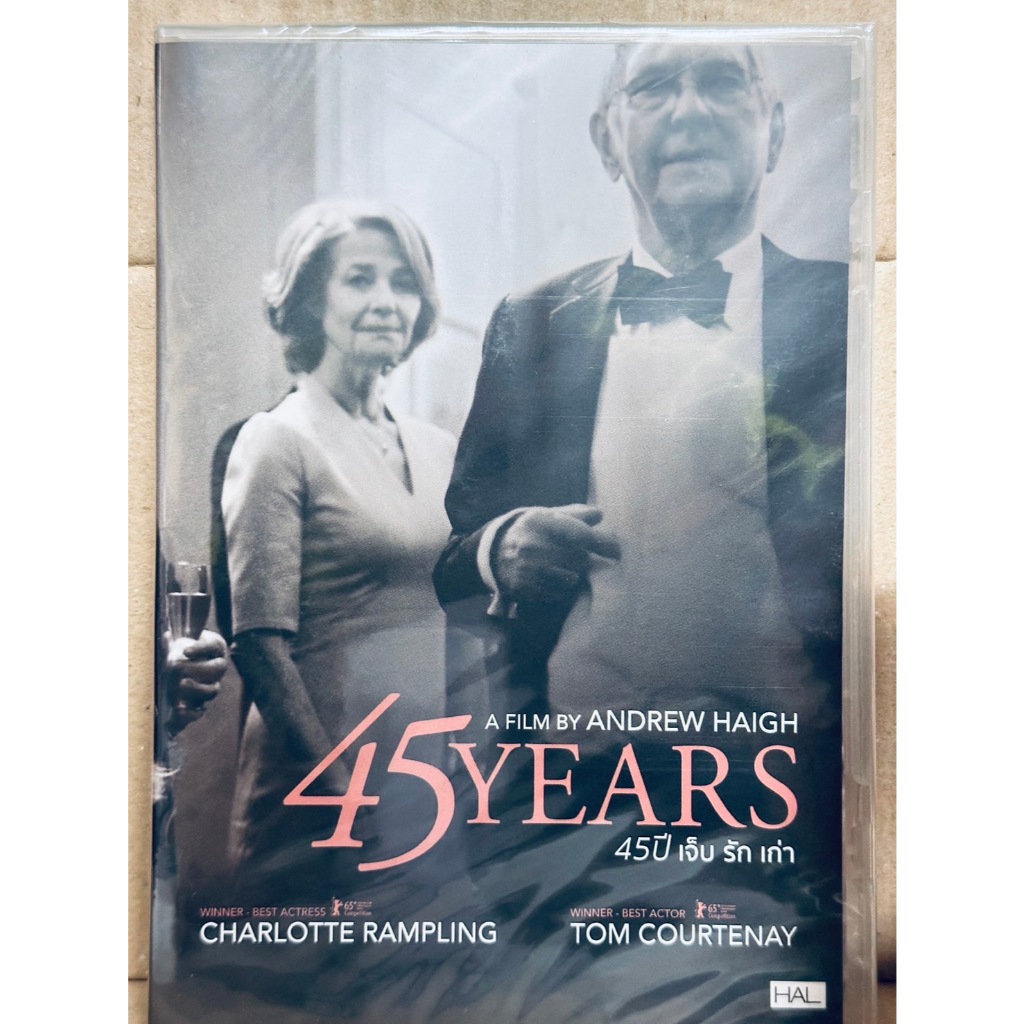 DVD : 45 Years (2015) 45 ปี เจ็บ รัก เก่า " Tom Courtenay, Charlotte Rampling "