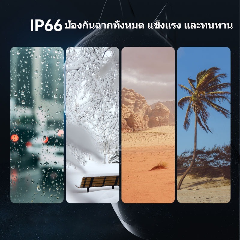 Cam720 WiFi กล้องวงจรปิด CCTV/8MP กล้องไร้สาย กันน้ำ/HD อินฟราเรดมองเห็นกลางคืน/360°PTZ ติดตามการเคลื่อนไหว - รูปที่ 5