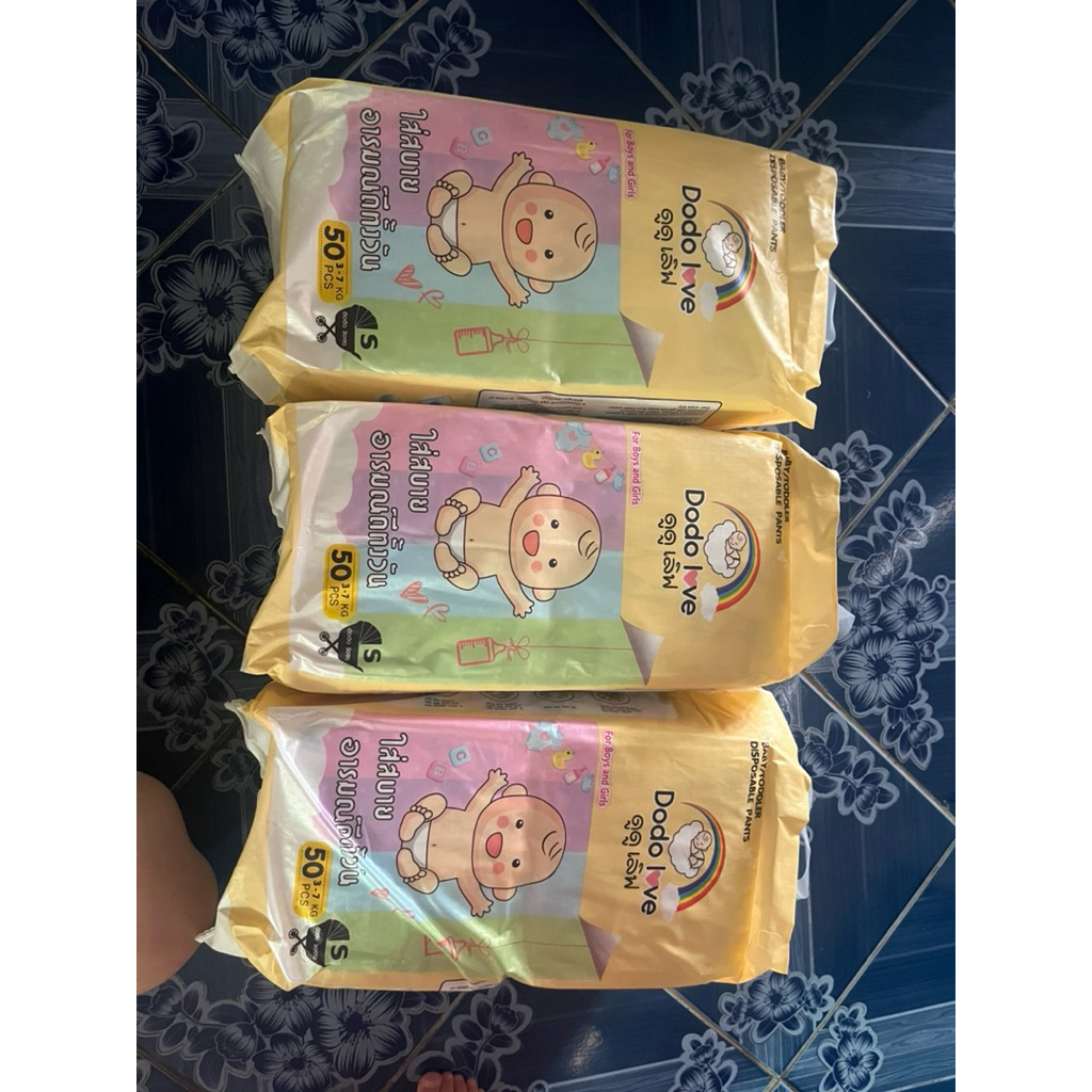 Dodolove แพมเพิสเด็ก Size.S แบบกางเกง