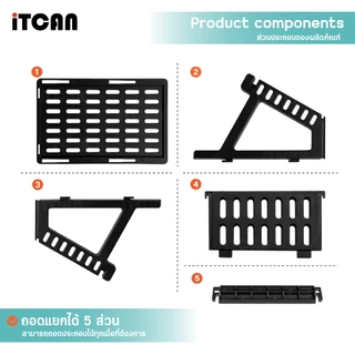 iTCAN ที่วางกระดาษ แท่นวางกระดาษ วางใบปะหน้า แบบพับแบบม้วน Shelf Paper