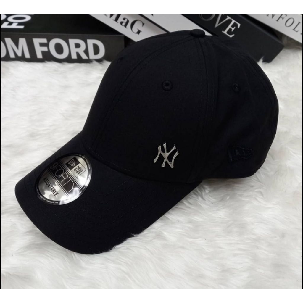 หมวก New Era 9Forty Flawless NY Yankees Adjustable Baseball Cap สีดำ