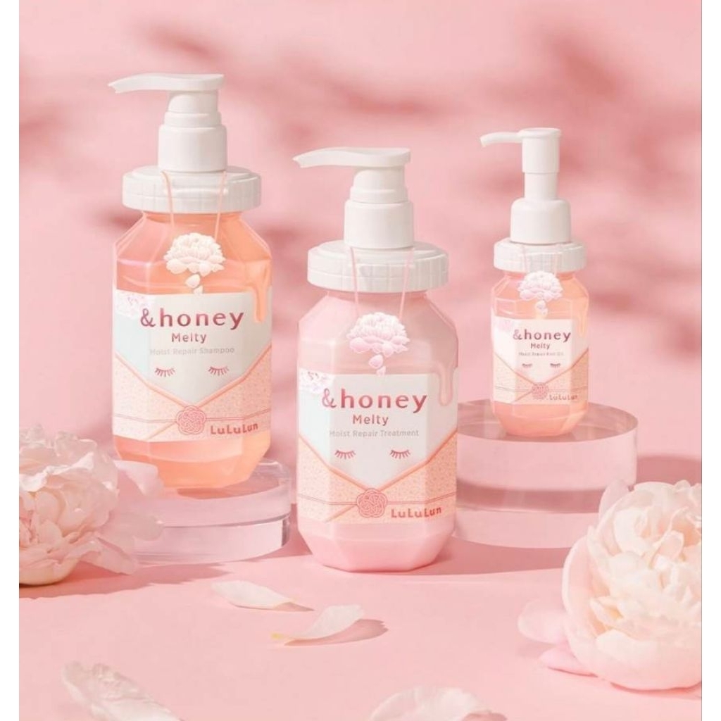 &honey Melty Moist Repair Hair Oil & SET​ Shampoo​ รุ่น Limited Edition X LuLuLun
