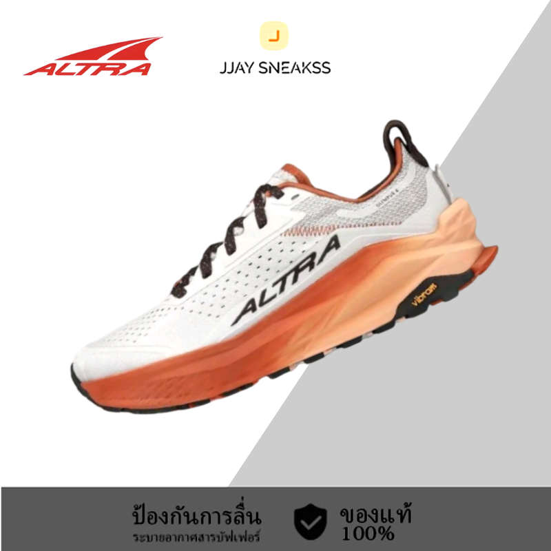 〖ของแท้ 100%〗Altra Olympus 6  white-orange ALOA85NJ280-090