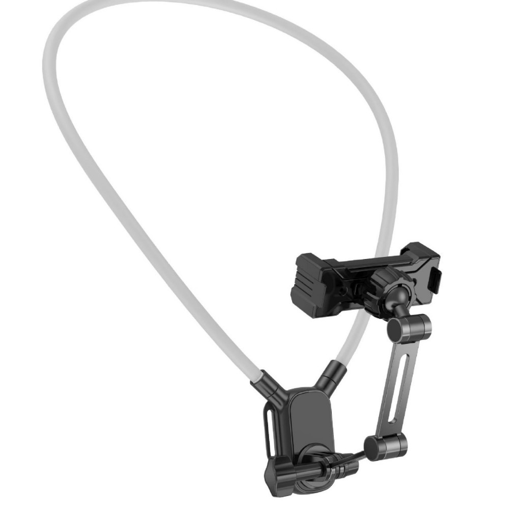 สายคล้องคอแม่เหล็กกันสั่น! สำหรับโทรศัพท์+กล้องแอคชั่น (GoPro/DJI/Insta360) ถ่าย POV/Vlog ได้มั่นใจ พร้อมคันถือเซลฟี่ในต