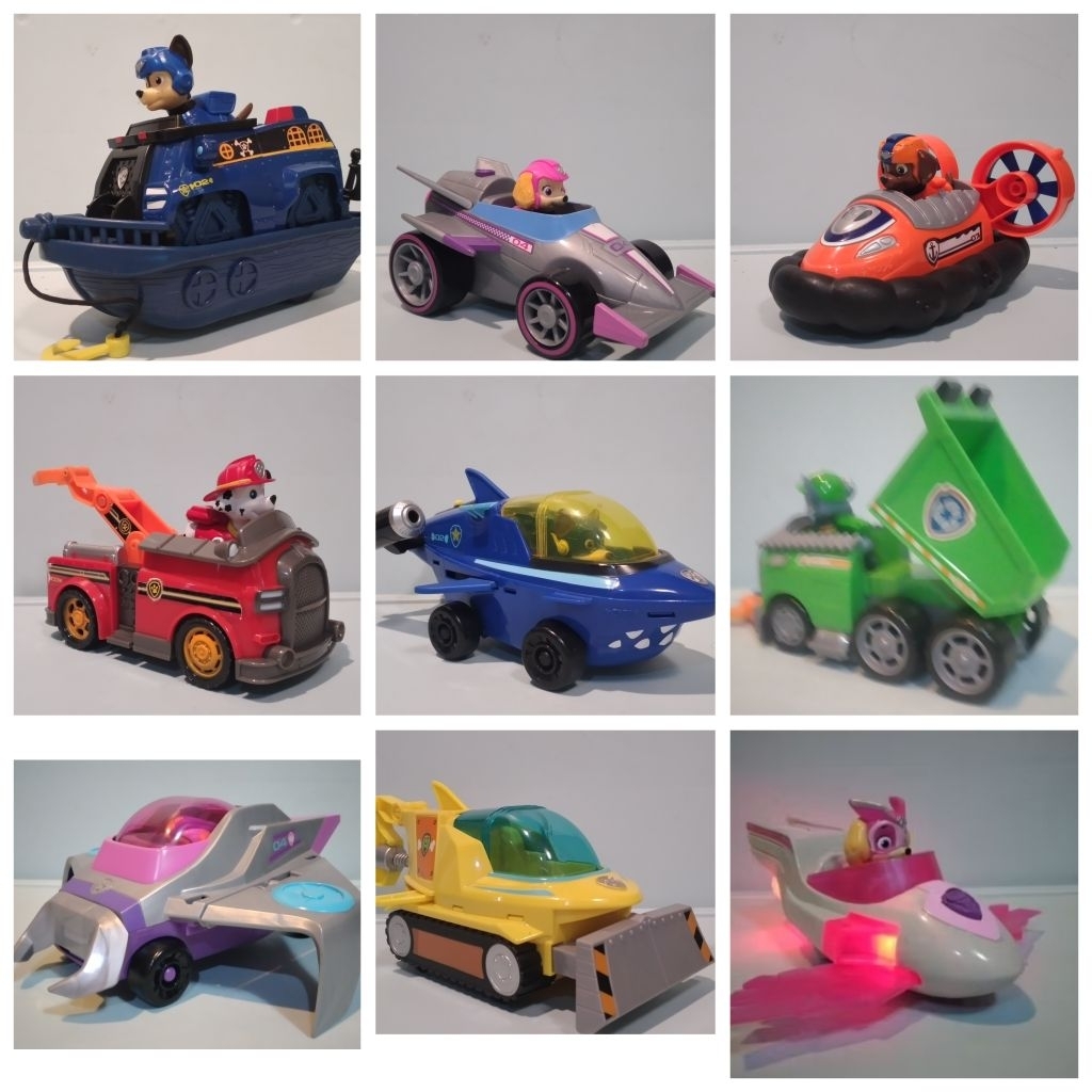 PAW Patrol Sea Patrol Toys รถของเล่น รถหมาพาว มือสอง