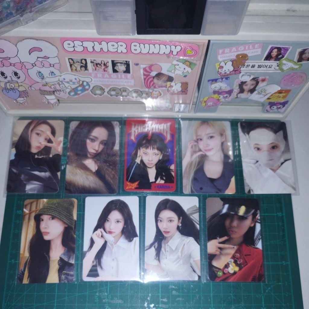 การ์ดแท้ Aespa อัพเดท 27/10‼️‼️อ่านลายละเอียดก่อนสั่ง‼️‼️
