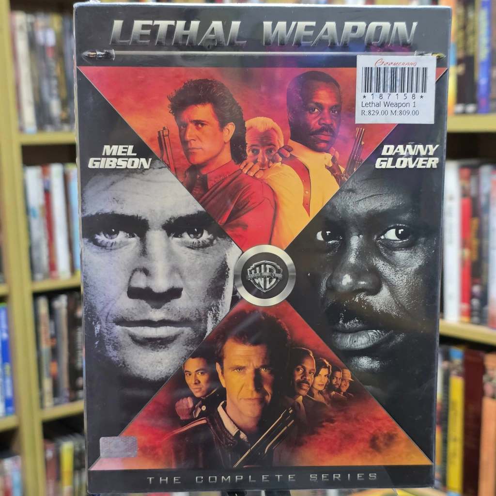 Lethal Weapon ภาค 1-4 : DVD ดีวีดี หนัง แผ่นแท้ลิขสิทธิ์ มือ 1 มีเสียงไทย + บรรยายไทย  14995