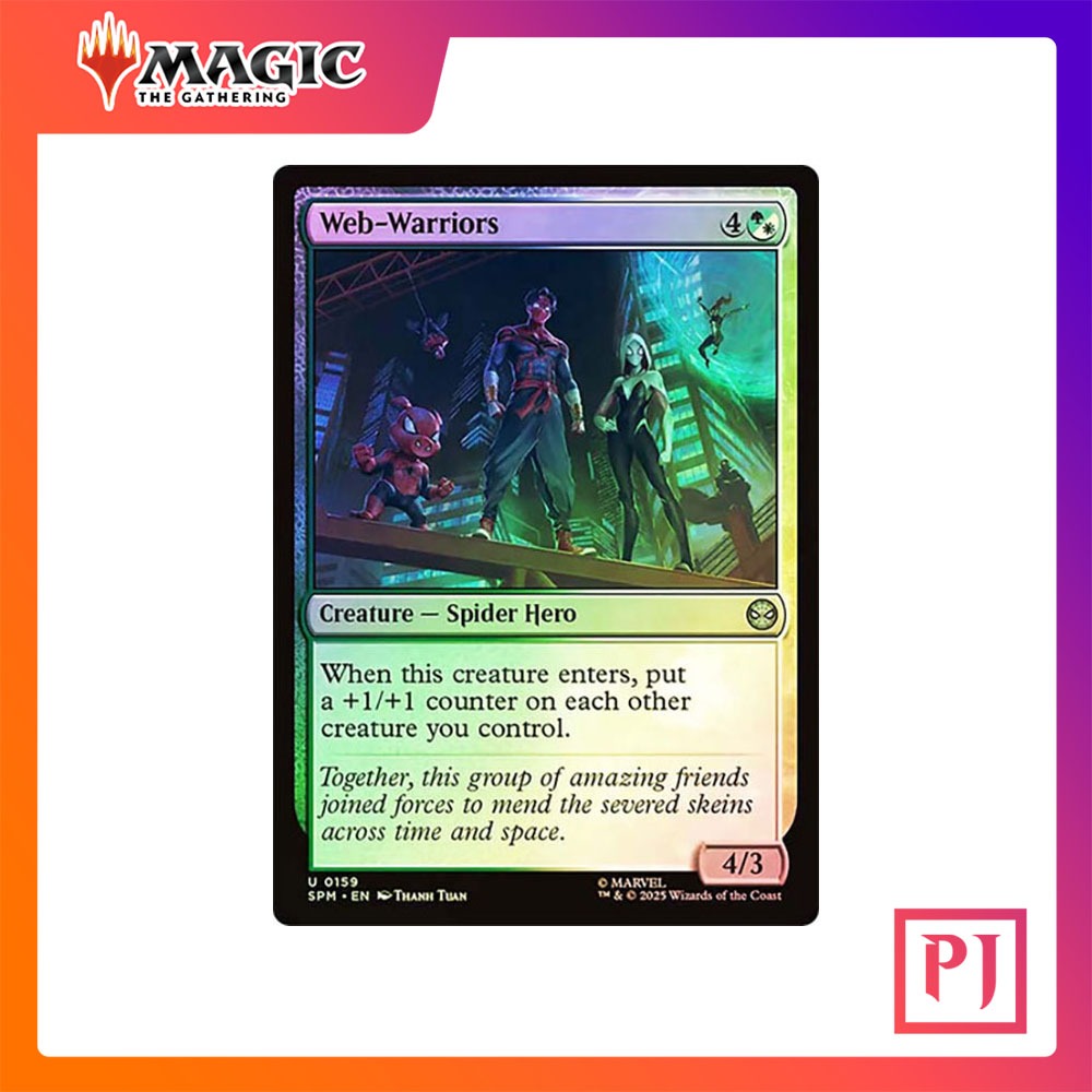 [MTG] Web-Warriors [SPM] [MULTI] [UNCOM] [FOIL] [ENG] (การ์ดเมจิค / Magic the Gathering)