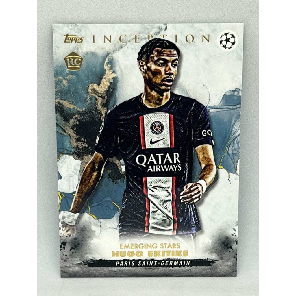การ์ดฟุตบอล Topps Inception 2022 - 2023 Hugo Ekitike (RC) Base