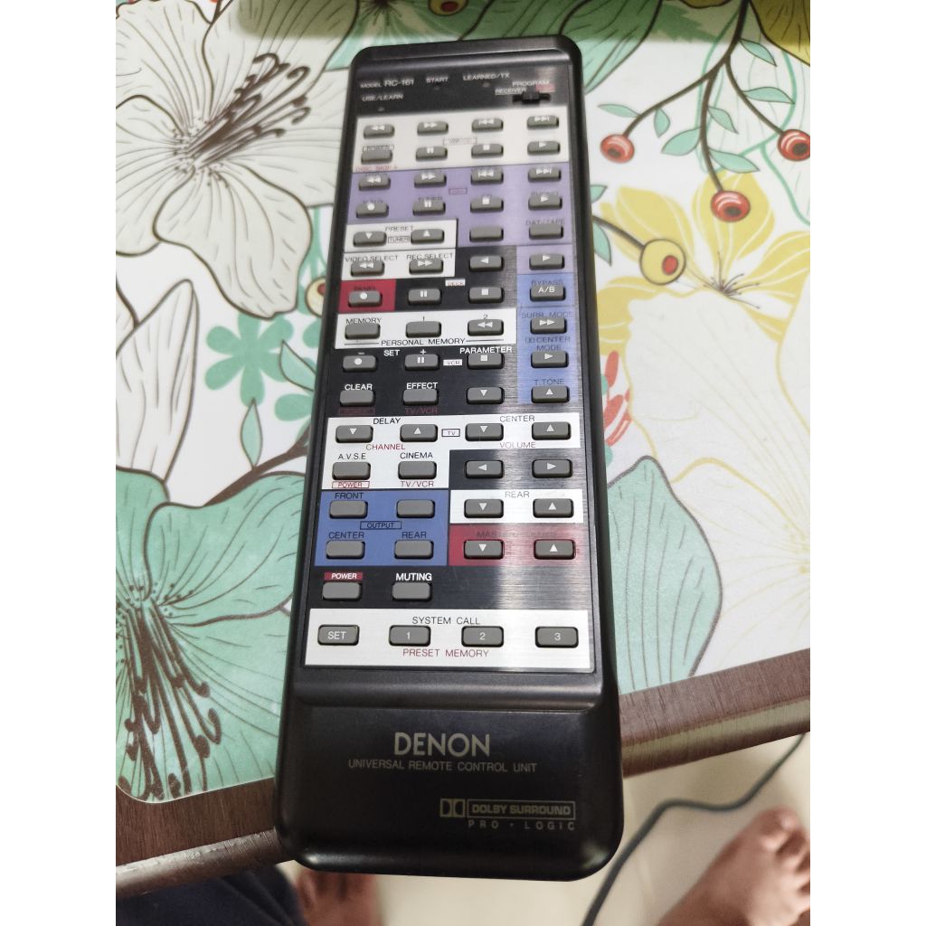 สินค้ามือ2 Secondhand item DENON RC 161 REMOTE รีโมท Receiver Denon RC 161 รีโมทเครื่องเสียง Denon R