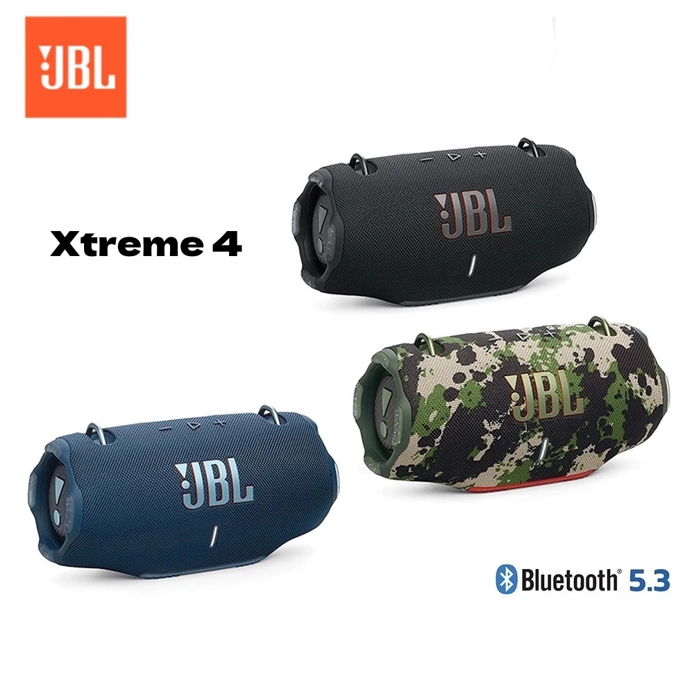 JBL XTREME 4 ลำโพงบลูทู ธ ลำโพงไร้สายแบบพกพา - แบตเตอรี่ใช้งานได้นานถึง 24 ชั่วโมง - บลูทู ธ 5.3 - ข