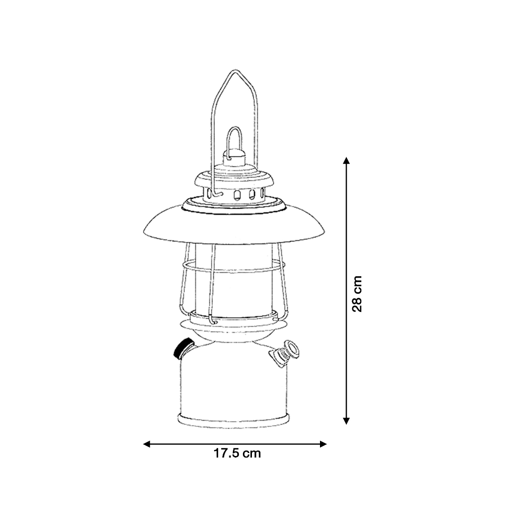 โคมไฟแคมป์ปิ้ง LED 1.4W Warm White LUZINO รุ่น Saturn-GN สีเขียว - รูปที่ 7