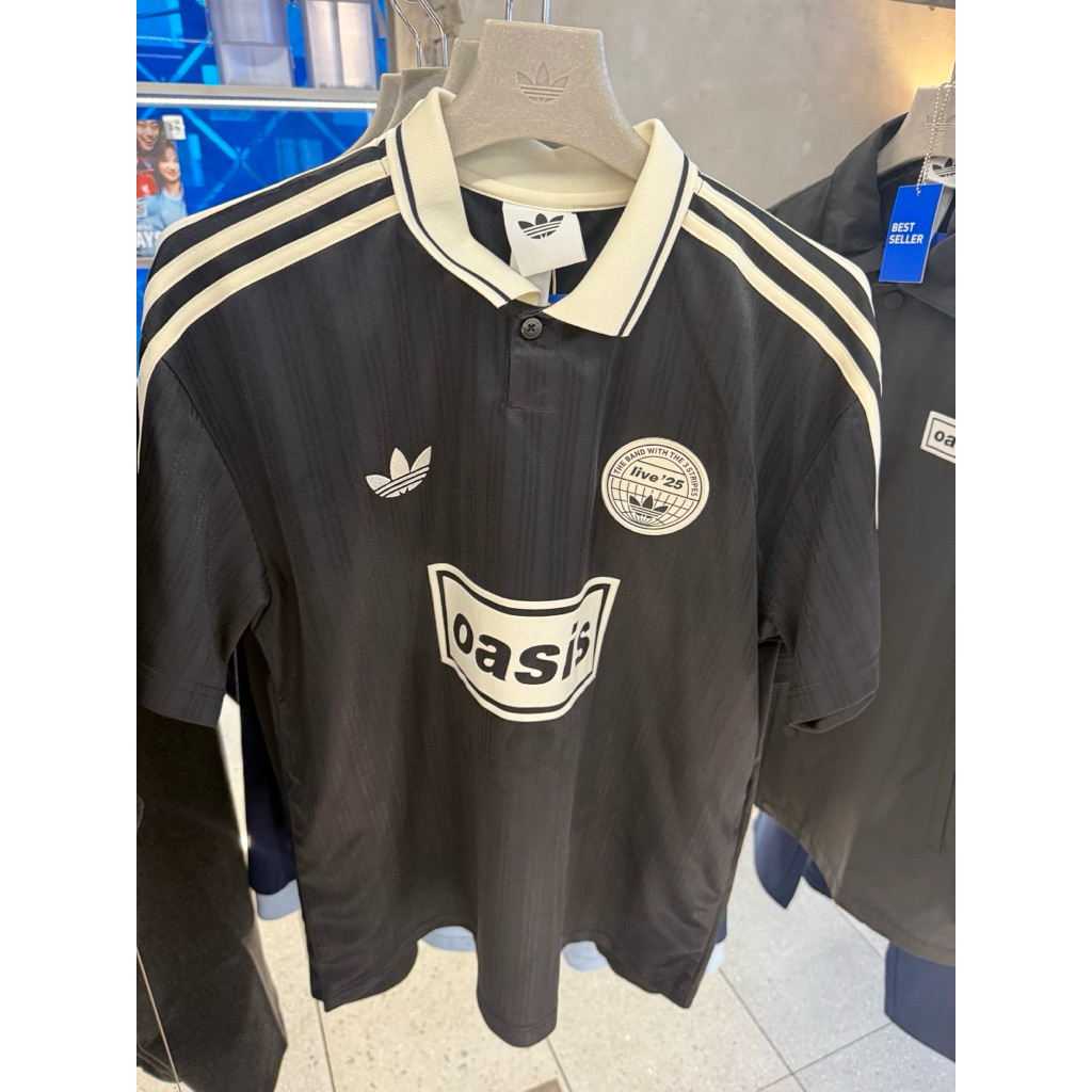 🇰🇷พรี/พร้อมส่ง Adidas x Oasis Tour Jacquard Jersey -KR Sizing