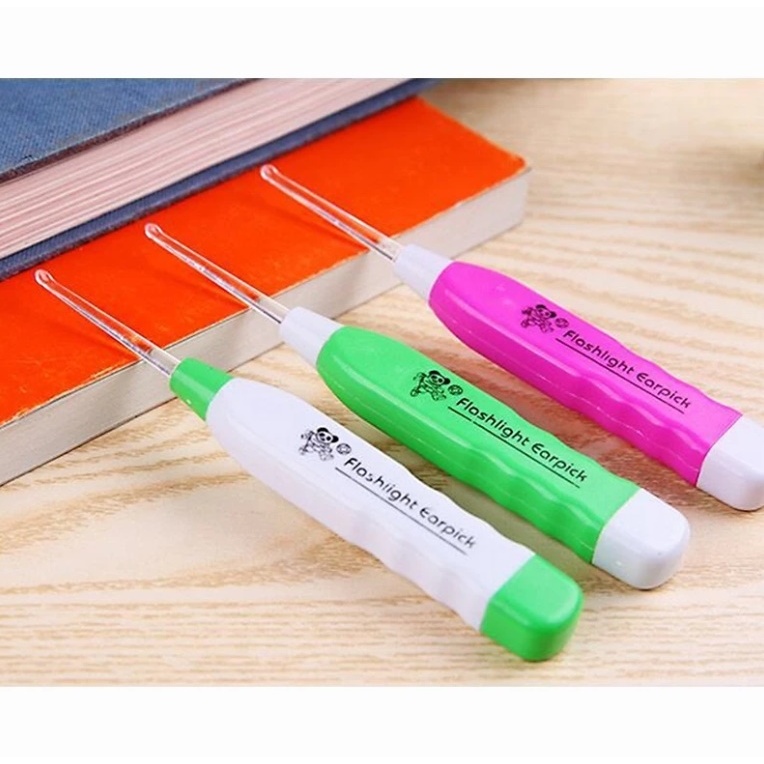 ไม้แคะหู ไม้แคะหูมีไฟ LED ทำความสะอาดหู ที่แคะหูแบบมีไฟ ไม้แคะหูขนาดเล็กสำหรับเด็ก LED Ear Pick Remover พร้อมส่ง - รูปที่ 6