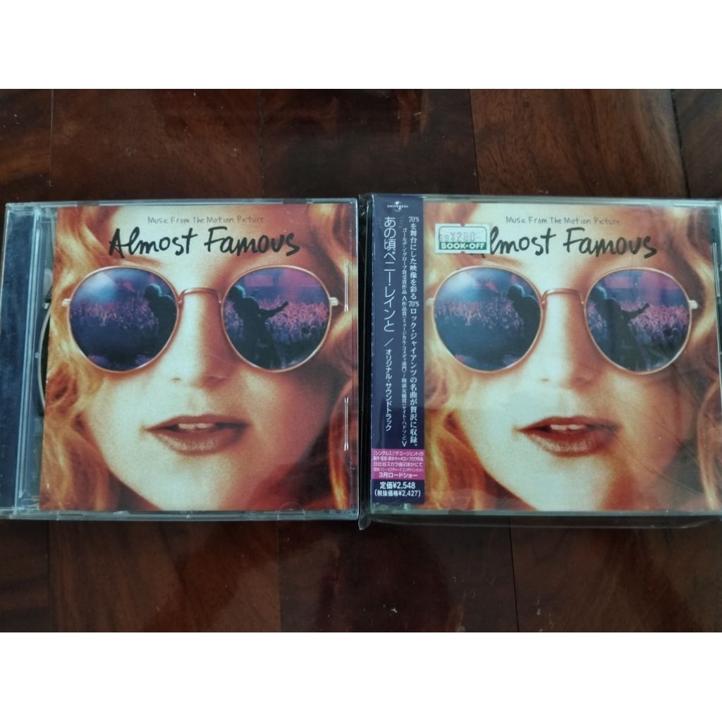 ซีดีเพลง cd music เพลงประกอบภาพยนตร์ Sound Track Almost Famous มือสองสภาพดี
