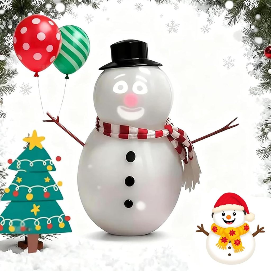 Talking Animated Blink Snowmanwith Built in Projector & Speaker Plug'n Play christmas toy snow gift