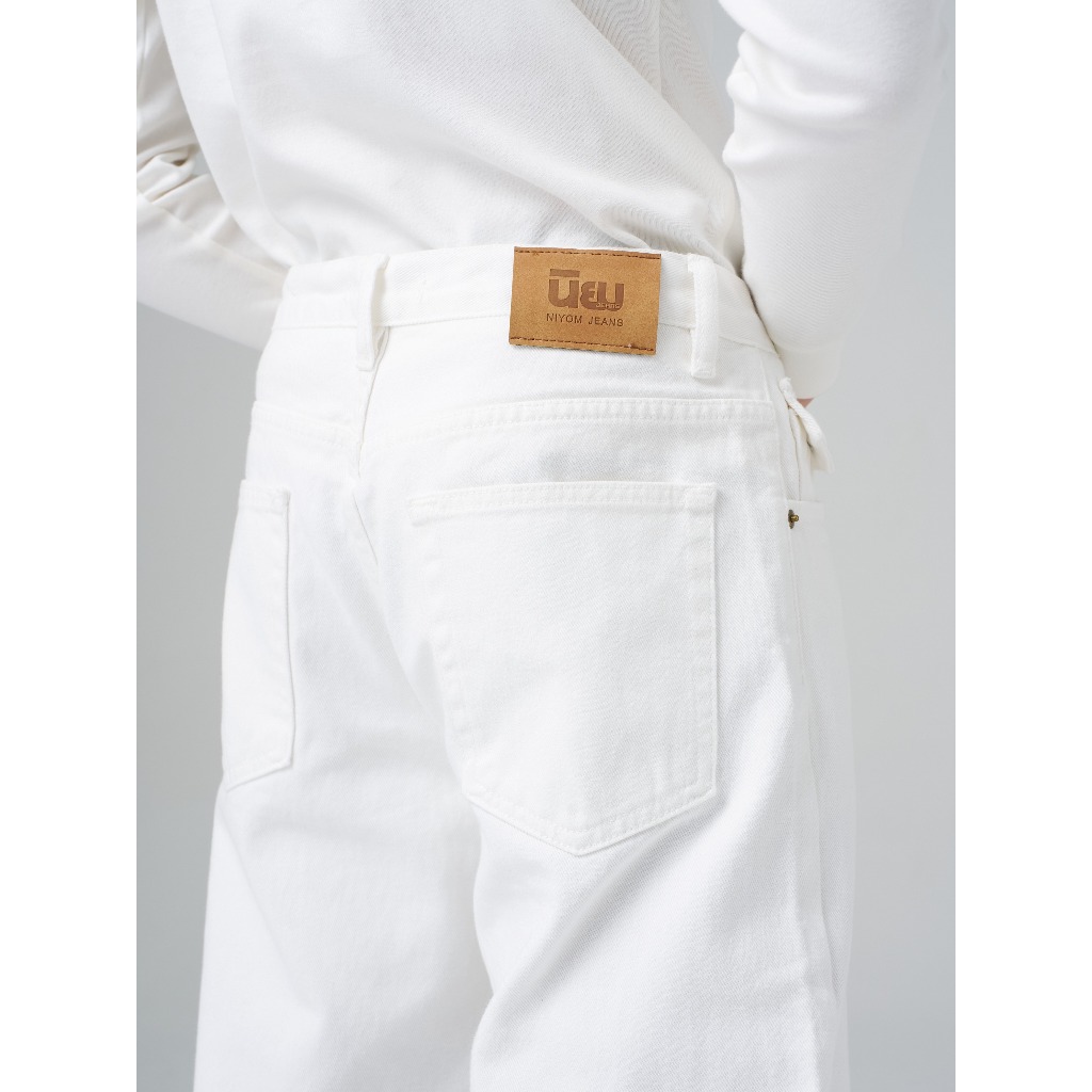 Niyom Jeans collection INDIGO : รุ่น  B286.3 กางเกงยีนส์ ทรงกระบอกใหญ่ ราคา ถูกที่สุด ดีลบีเคเค แกลเลอรีภาพที่ 9