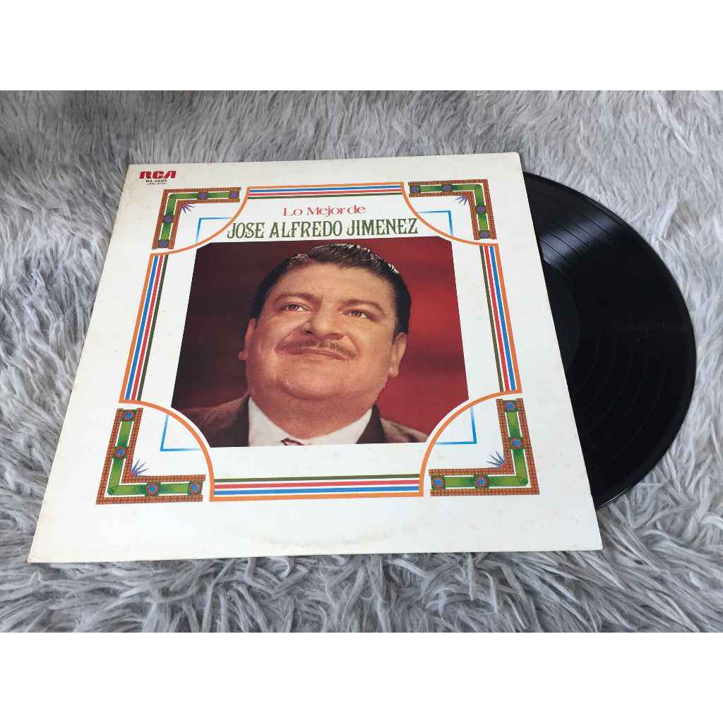 Jose Alfredo Jimenez - Lo Mejor de Jose Alfredo Jimenez ขนาด 12 นิ้ว LP G213.18
