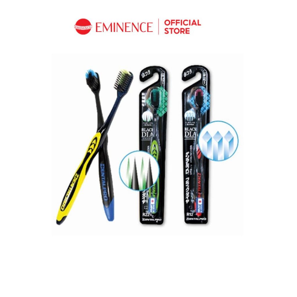 DENTALPRO แปรงสีฟัน Black Diamond Toothbrush