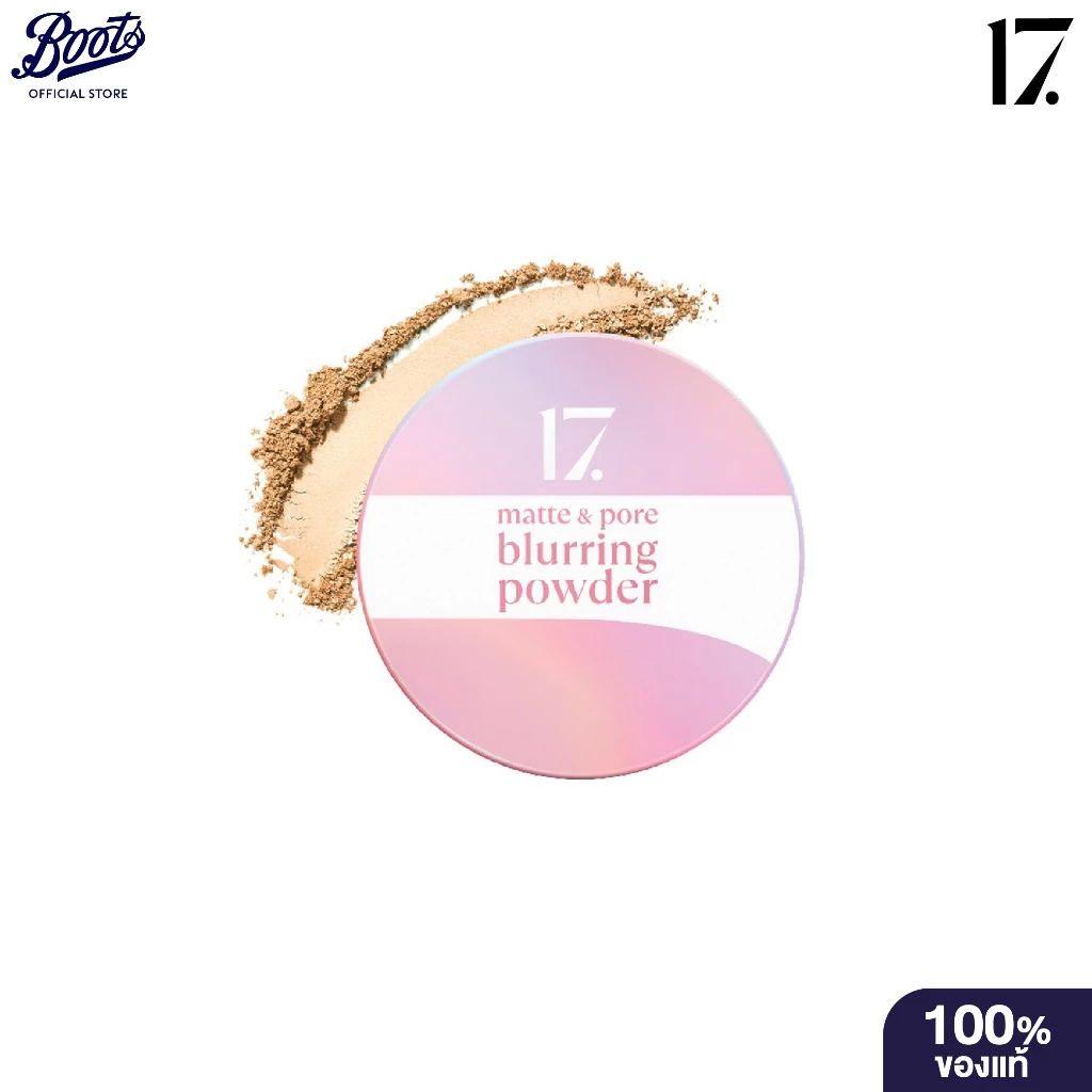 17 Matte & Pore Blurring Powder 6G เซเว่นทีน แมท พาวเดอร์