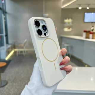 ส่งจากไทย สำหรับ ไอโฟน i17 17air 17promax เคสกำมะหยี่ ชาร์จได้ สีพื้น งานกล่อง เคสนิ่ม ซิลิโคน 16 16promax 15 14 13 11