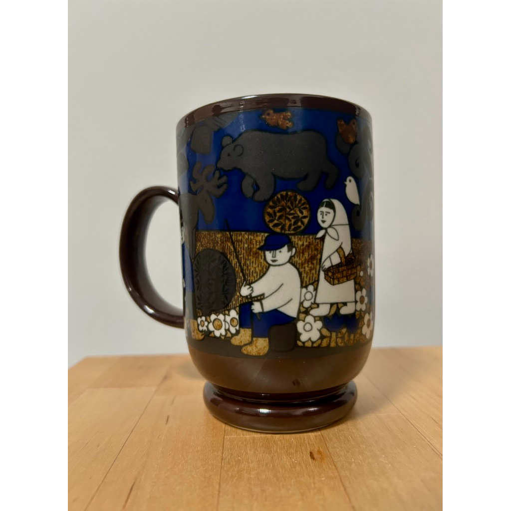 KIRIN BEER MUG 1986 Arabia Finland EXTREMELY RARE (มือ2)