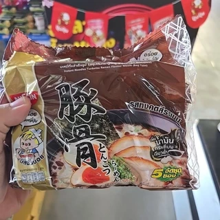 Nissin นิสชิน บะหมี่กึ่งสำเร็จรูป แพ็ค 5 ซอง ( เลือกรสชาติได้)